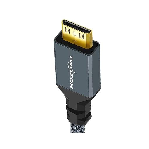 Twozoh Mini HDMI to Mini HDMI変換アダプタ Mini HDMI(オス)- Mini HDMI(メス) ケーブルMini HDMI ケーブル タイプc (HDMIミニ) 4K 60Hz 適格請求書｜shop-chocolat｜05