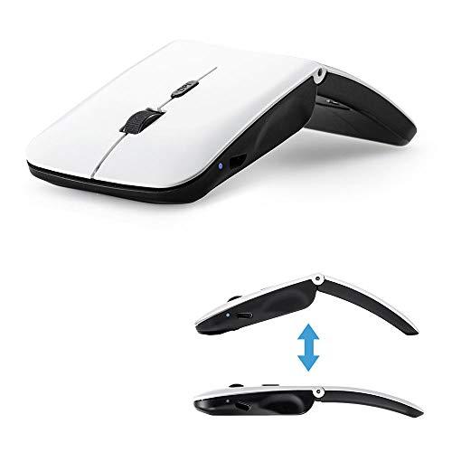 イーサプライ ワイヤレスマウス Bluetooth 無線 USB充電式 薄型 静音 省電力 3台同時接続 持ち運び ホワイト EEX-MABT01WH｜shop-chocolat｜09
