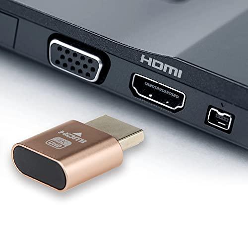 HDMIダミープラグ 2個 HDMI仮想ディスプレイ DDC EDIDエミュレータコネクタ 4K @60Hz バーチャルモニターディスプレイ wuernine 低消費電力 熱なしリ｜shop-chocolat｜07