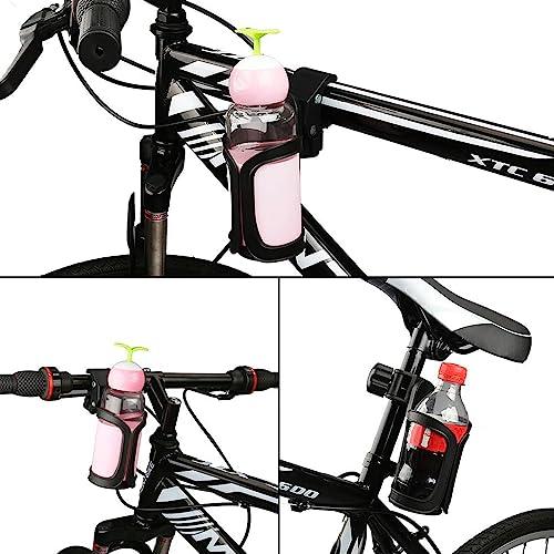 DFsucces ドリンクホルダー カップホルダー 1個セット 自転車カップホルダー 簡単取付 360度回転 角度調整 車椅子 ベビーカー/バイク/自転車用ボトル｜shop-chocolat｜06