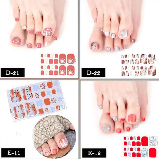 P5倍今だけ価格 ネイルシール フット ペディキュア 足 貼るだけ 簡単 ジェルネイル 3d マニキュア セルフネイル 1a051 ショップクレア 通販 Yahoo ショッピング