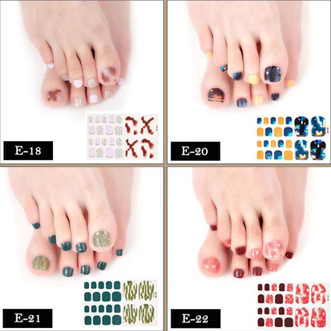P5倍今だけ価格 ネイルシール フット ペディキュア 足 貼るだけ 簡単 ジェルネイル 3d マニキュア セルフネイル 1a051 ショップクレア 通販 Yahoo ショッピング