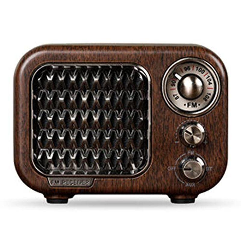 木製ラジオ ランキング FM対応 レトロ 小型 高感度受信 ラジオワイド