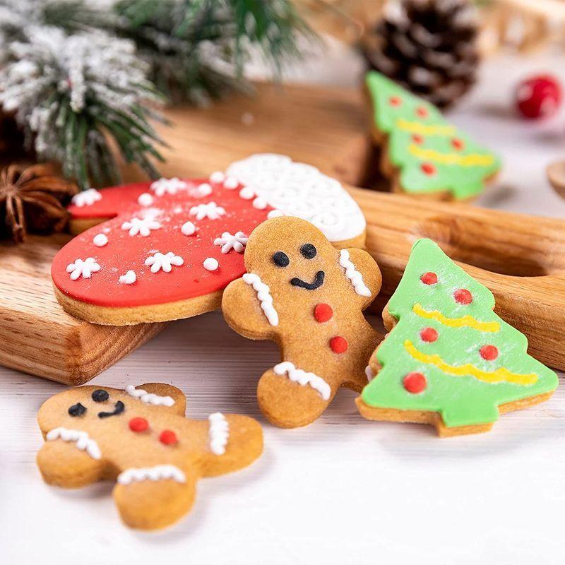 受注生産品 Gwholeクリスマスクッキー型 クリスマスオーナ 雪だるま ジンジャーブレッドマン ツリー 製菓用品 プラスチック製抜き型 スタンプタイプ 和菓子製菓用品 Www We Job Com