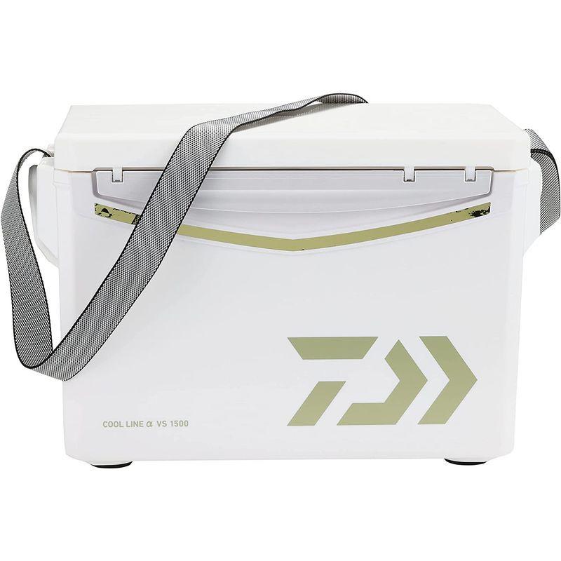 ダイワ(DAIWA) クーラーボックス クールラインα VS1500 ゴールド 釣り 小型 15リットル ゴールド DAIWA クーラーボックス クールラインα VS1500 釣り 小型 15リットル cm 500mlペットボトル