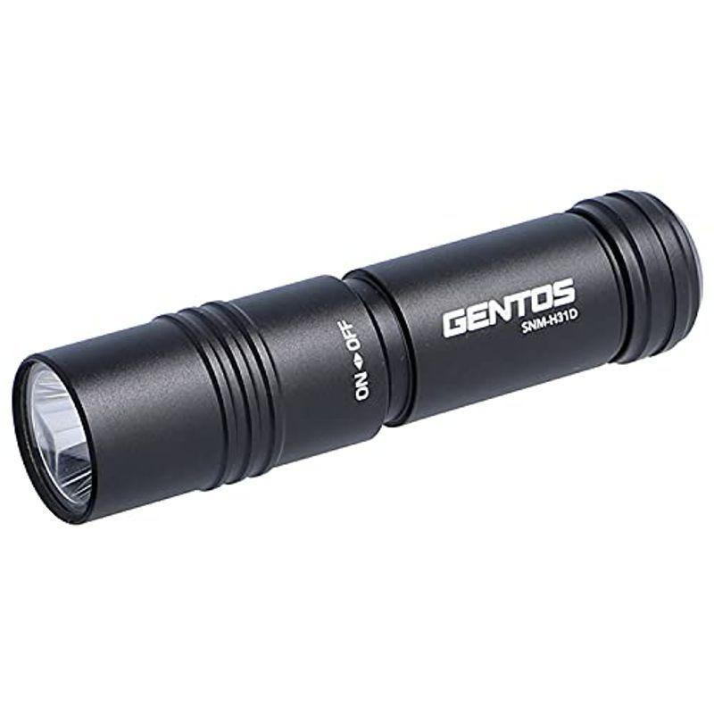GENTOS(ジェントス) LED 懐中電灯 明るさ120ルーメン/実用点灯4時間/防
