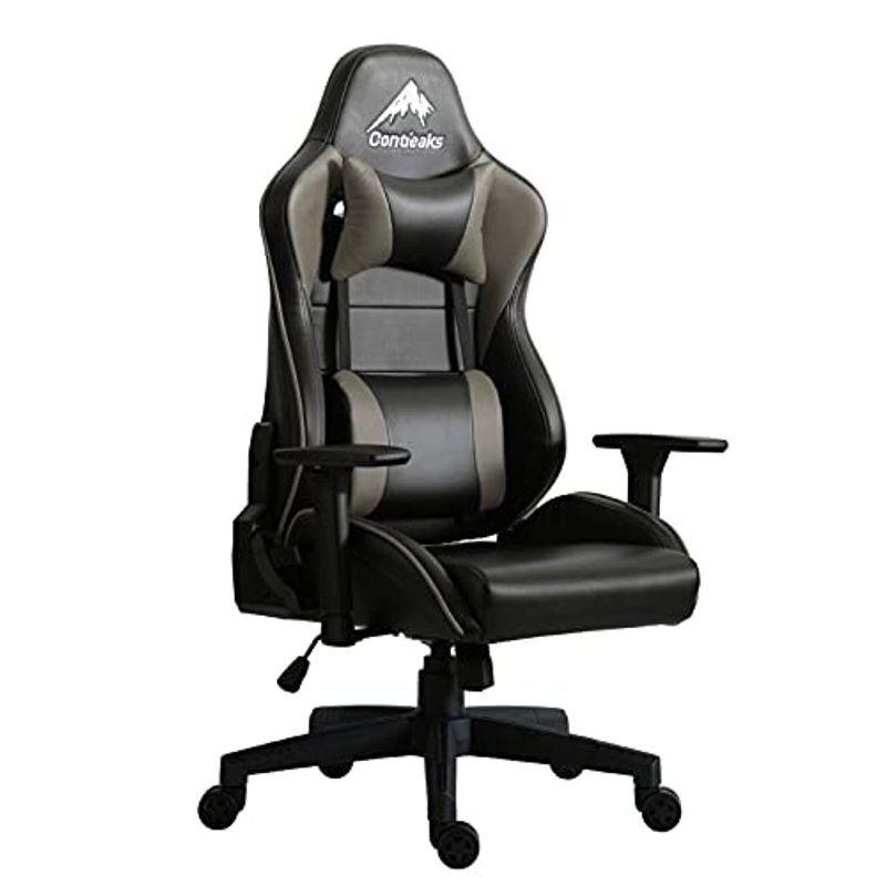Contieaks(コンティークス) ゲーミングチェア アイガー グレー 314480