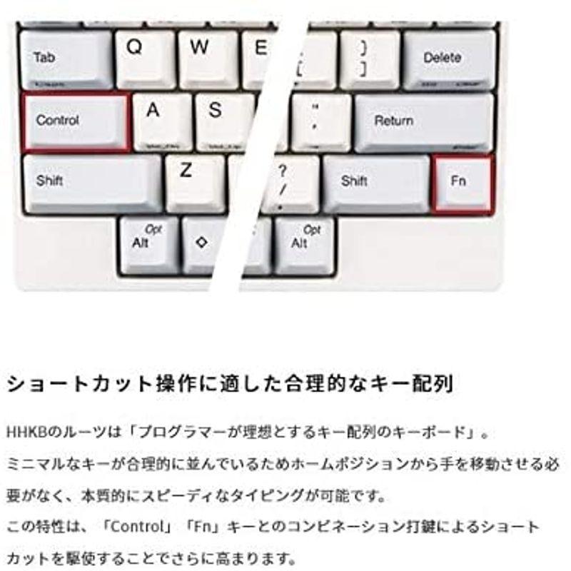 PC/タブレット デスクトップ型PC HHKB Professional HYBRID 日本語配列白 :20220323151544-00101 