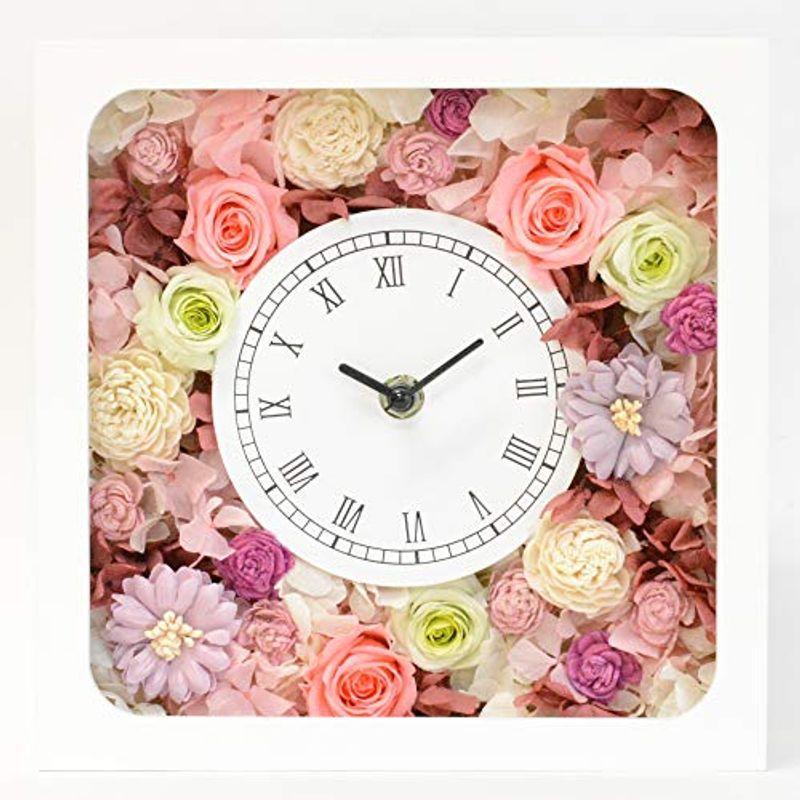 Lulu's ルルズ 花時計 ローズピンク プリザーブドフラワー サイズ:幅22cm長さ8cm高さ22cm ローズピンク Lulu's-12