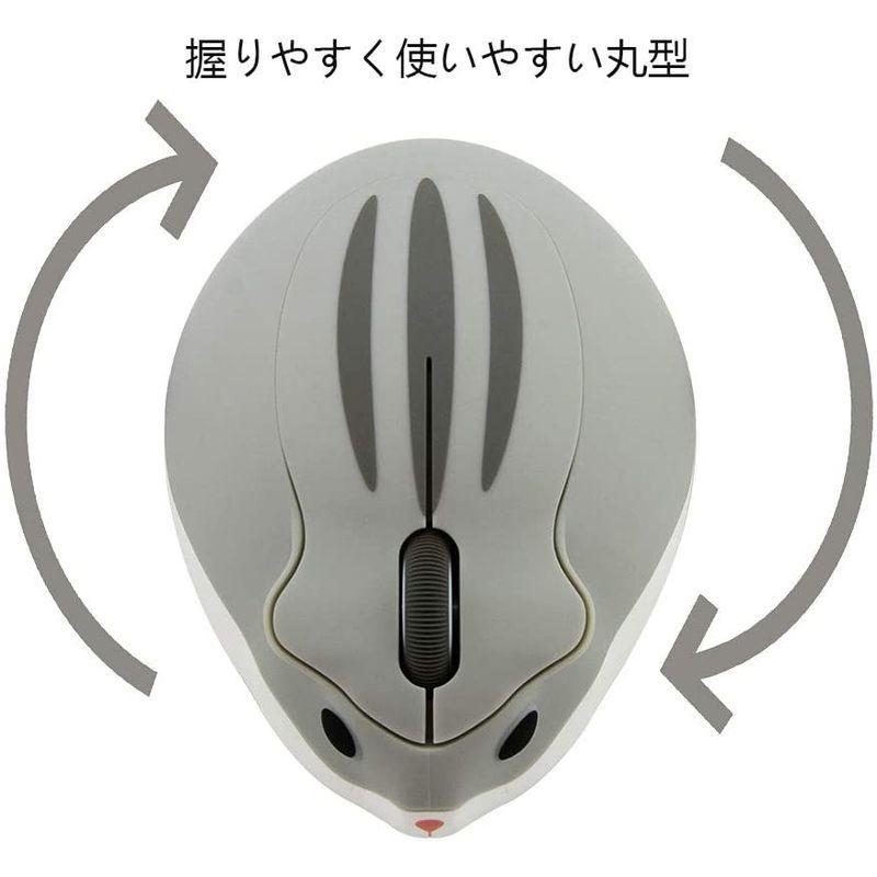 Ruunner かわいいマウス 2 4ghz ワイヤレスマウス ハムスター型 小型 軽量 持ち運び便利 無線 面白いハムスターの形 Usbレ 人気商品は