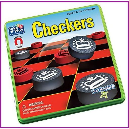 正式的 Take 'N' Checkers【並行輸入品】 - Anywhere Play ボードゲーム
