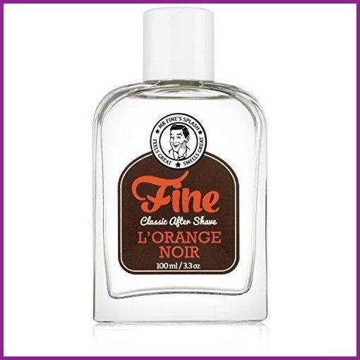 【新品、本物、当店在庫だから安心】 Mr Fine L'Orange Noir Mens Aftershave -A Splash Of Classic Barbershop Aftershave for Modern Men - The Wet Shaver’s Favorite【並行輸入 メンズシェーバー