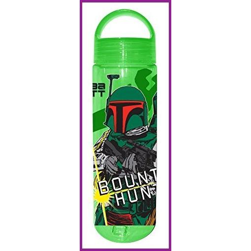 激安直営店 Silver Buffalo SW6611 Star Wars Boba Fett Tritan Water Bottle Tumbler, 20-ounces【並行輸入品】 水筒