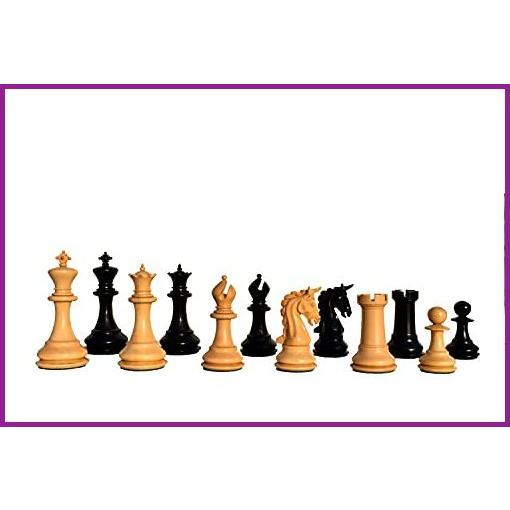 選ぶなら Luxury Series Cambridge Empire- Chess The Wood only【並行輸入品 Pieces Set Chess Weighted 4..25" Ebony & Boxwood Pieces Chess Staunton ボードゲーム