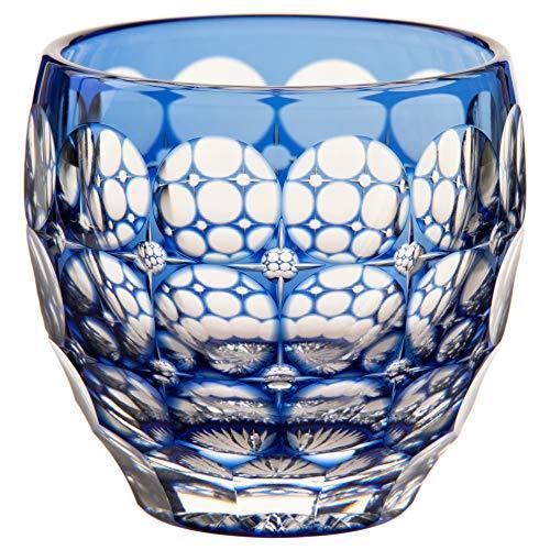 全品割引通販 カガミクリスタル Kagami 冷酒杯 紫陽花 青 80cc 江戸切子 伝統工芸士鍋谷聰 T535 2684ccb 値段 販売 Www Superavila Com