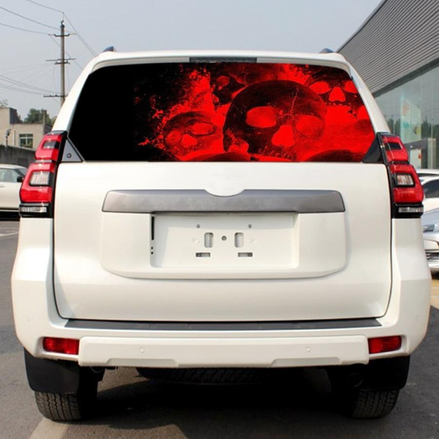 車 リアウィンドウ ガラス ステッカー アート 絵画 イラスト カスタム ユニーク 悪魔 ドクロ Sds0581 Shop Doubles 通販 Yahoo ショッピング