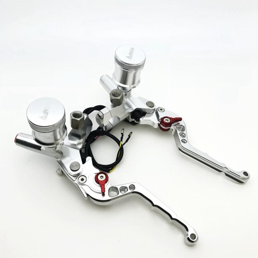 1本 CNC レバーハンドル 油圧クラッチ ブレーキポンプマスターシリンダー オートバイレーシング 汎用 ホンダ ヤマハ カワサキ :sds2974:shop.doubleS - 通販 - Yahoo!ショッピング 1本 CNC レバーハンドル 油圧クラッチ ブレーキポンプマスターシリンダー オートバイレーシング 汎用 ホンダ ヤマハ カワサキ :sds2974:shop.doubleS - 通販 - Yahoo!ショッピング