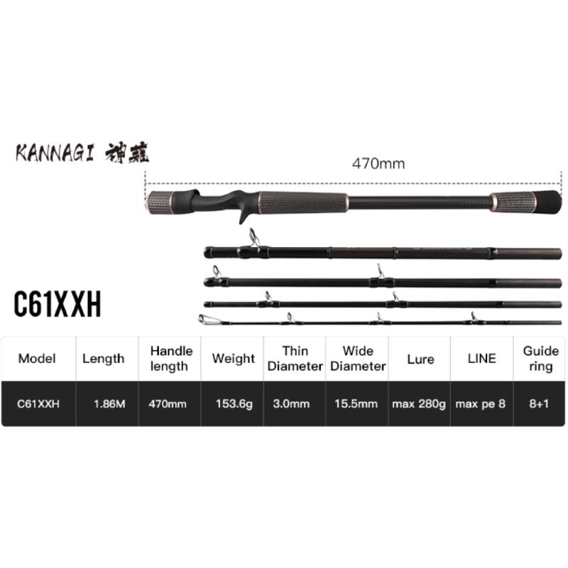 改造 ドランクレイジー ブラックサーペント BS-S634L-TR 怪魚用パック 改造 ドランクレイジー ブラックサーペント BS-S634L-TR 怪魚用