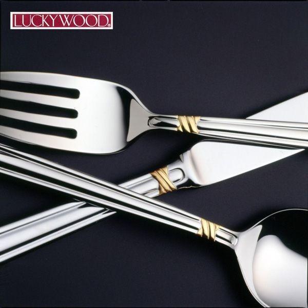 LUCKY WOOD（ラッキーウッド） カトラリー ブイヨンスプーン 129mm