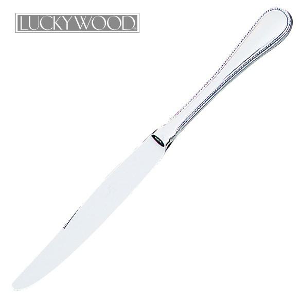 ラッキーウッド フレンチアクセント テーブルナイフ 最中柄 鋸刃 0-18410-300 メール便可 日本製｜shop-e-zakkaya