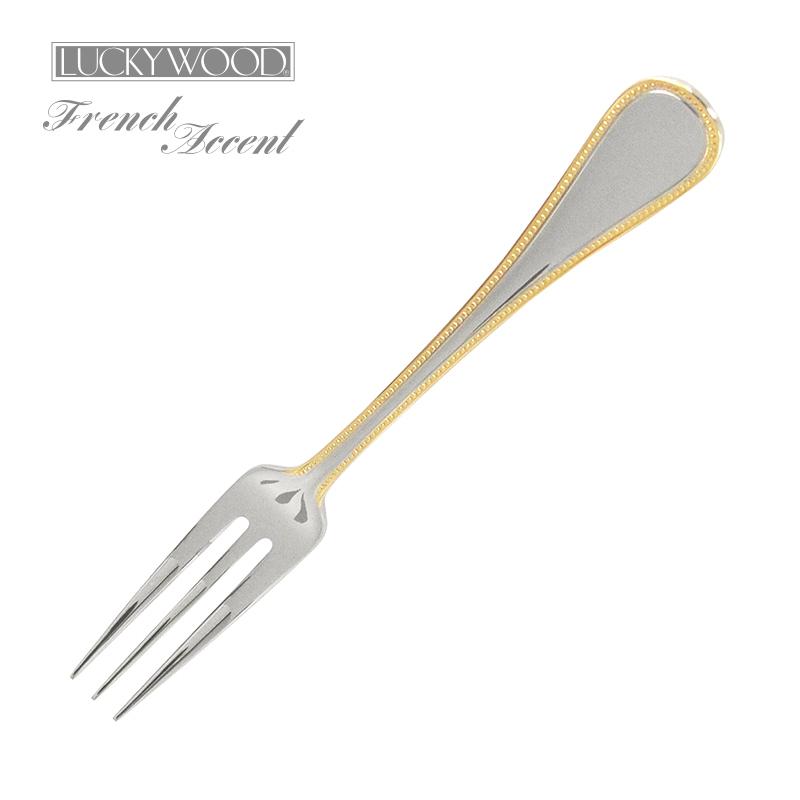 LUCKY WOOD（ラッキーウッド） カトラリー フルーツフォーク 159mm