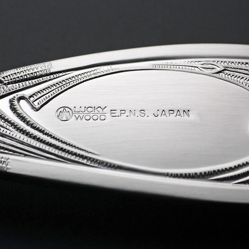 LUCKY WOOD ラッキーウッド 洋白銀器パリ ブイヨンスプーン LUCKY WOOD ラッキーウッド 洋白銀器パリ ブイヨンスプーン
