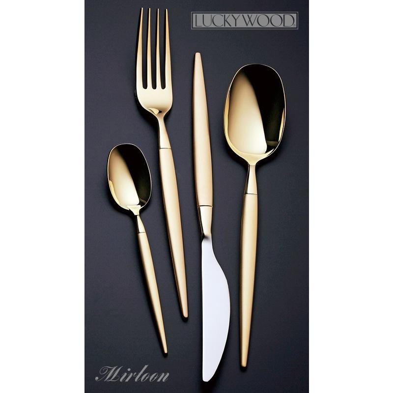 LUCKY WOOD（ラッキーウッド） カトラリー ブイヨンスプーン 154mm