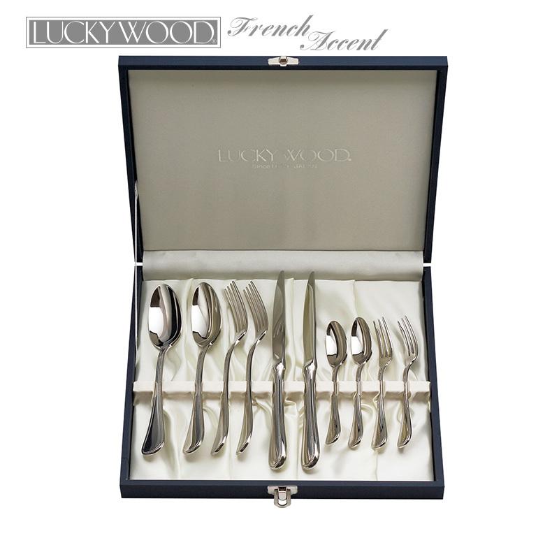 LUCKY WOOD（ラッキーウッド） カトラリーセット ナイフ フォーク
