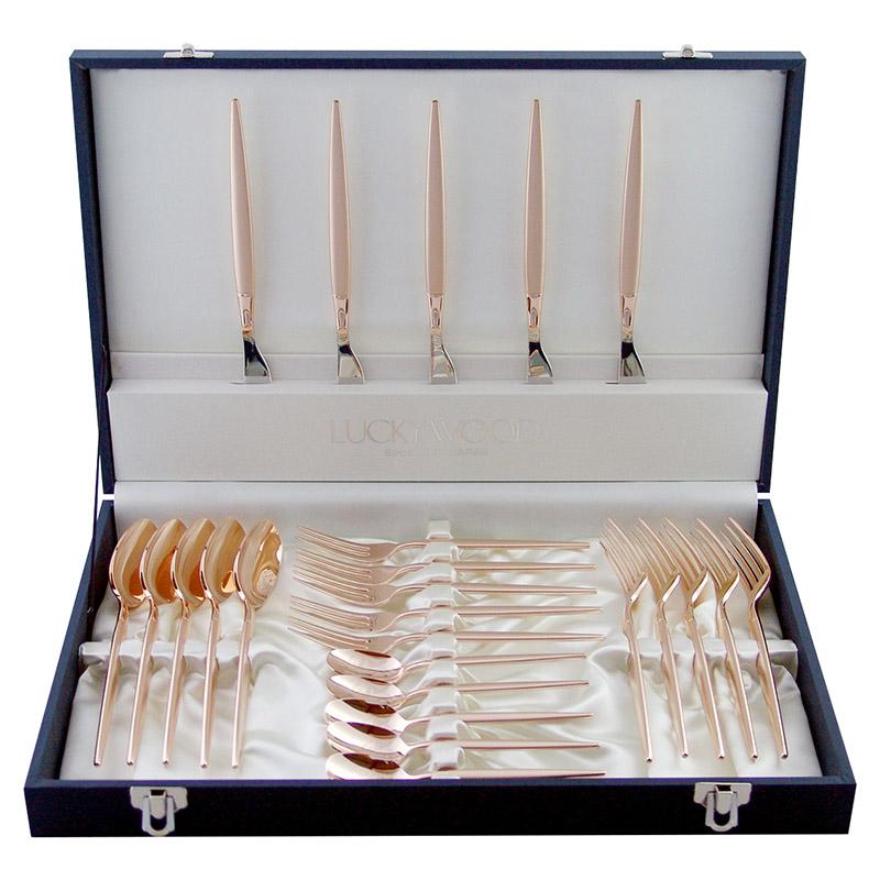LUCKY WOOD ラッキーウッド ミルトア ピンクゴールド 25pc LUCKY WOOD ラッキーウッド ミルトア ピンクゴールド 25pc