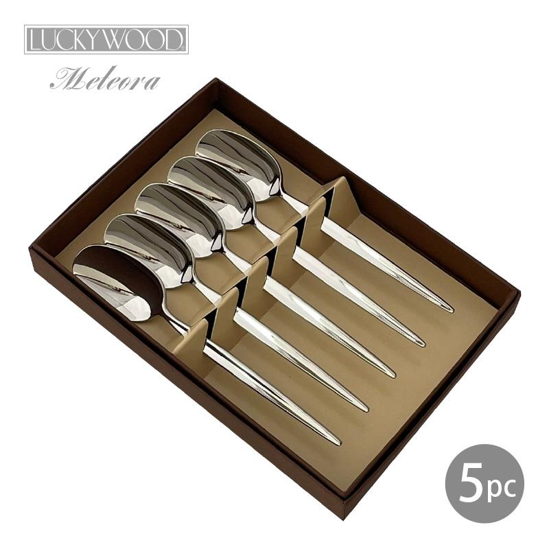LUCKY WOOD（ラッキーウッド） ティースプーン 5pc 箱入 メテオラ