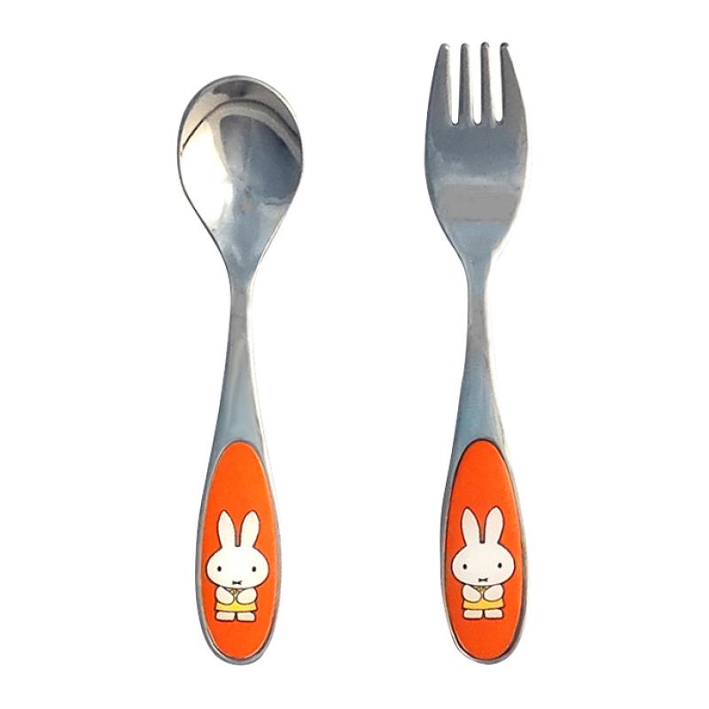 Miffy（ミッフィー） 子供用カトラリーセット ニューミッフィーカラー