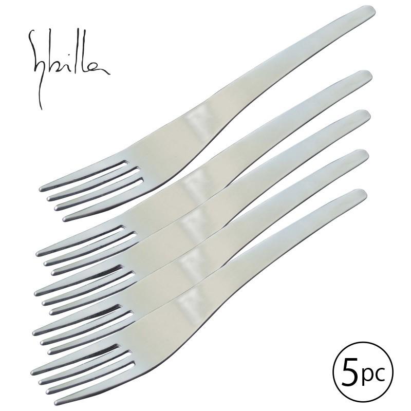 Sybilla（シビラ） カトラリー テーブルフォーク 5本 まとめ買い