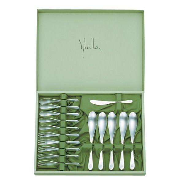 Sybilla（シビラ） スプーンセット デザート16pc サンタナ スプーン