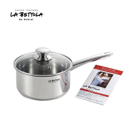 タマハシ 片手鍋 LA BETTOLA 落合 務 IH200V対応 ステンレス 片手鍋