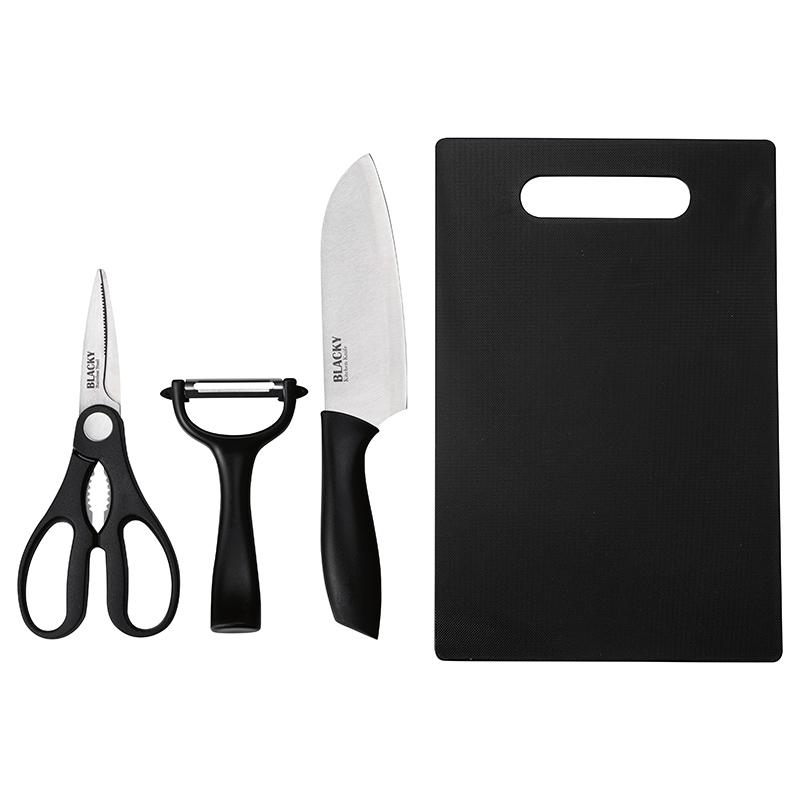 調理器具セット ブラッキー キッチンはさみ 三徳庖丁 皮むき まな板