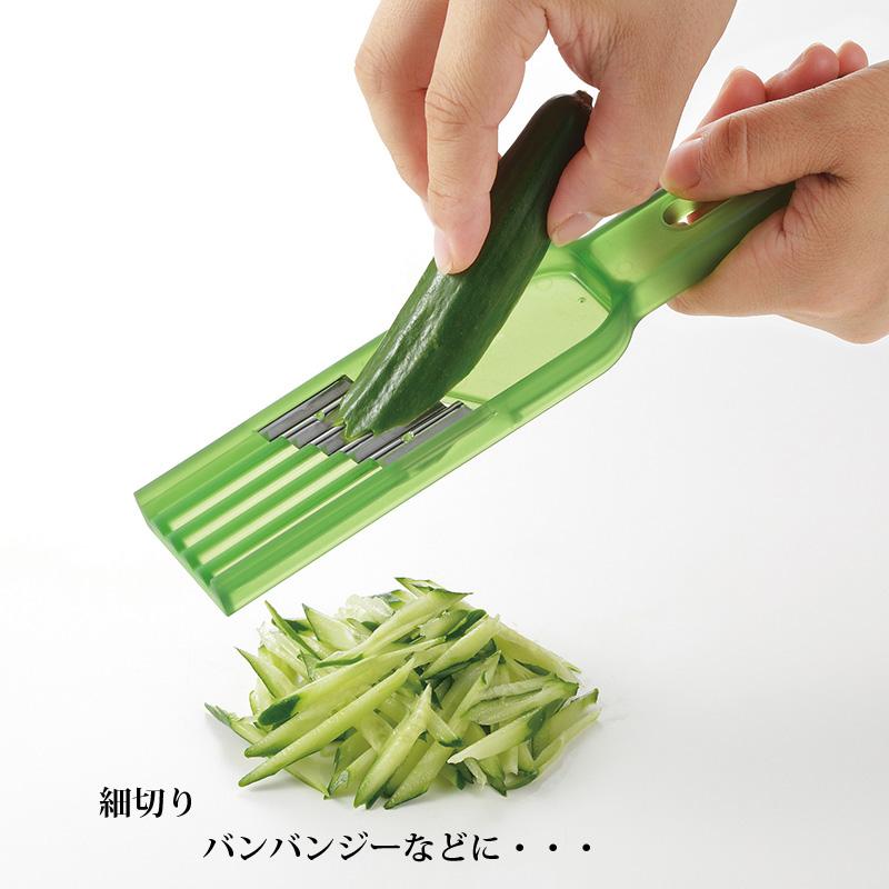 曙産業 スライサー 調理器具 きゅうりウェーブスライサー アケボノ CH