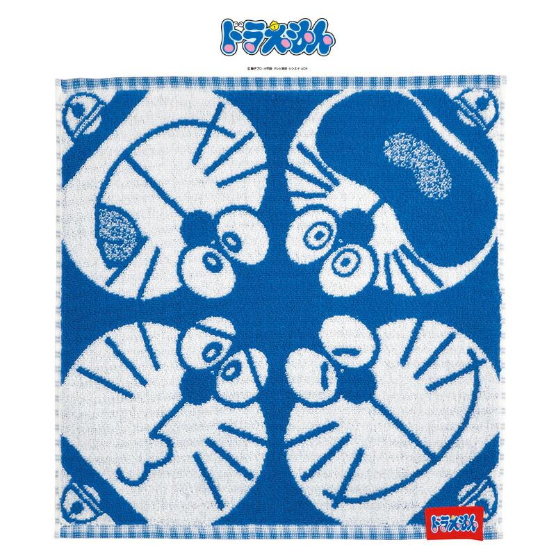 ドラえもん ウォッシュタオル (ハンドタオル) ドラえもんギンガム DR