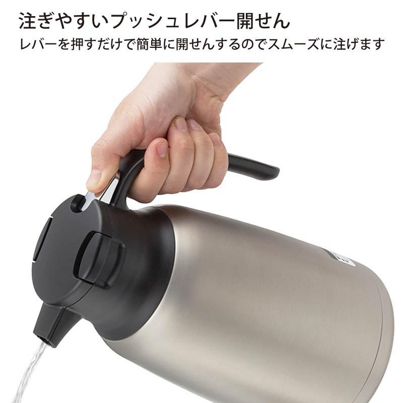 ピーコック魔法瓶工業 保温ポット ステンレス ハンディポット まほうび