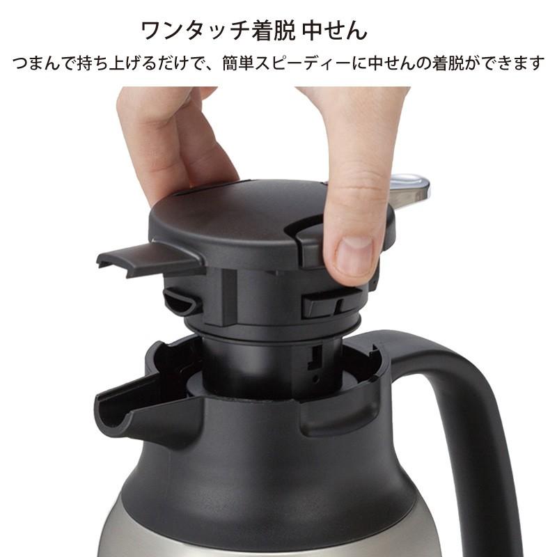 ピーコック魔法瓶工業 まほうびんポット 2.0L 保温ポット ステンレス製
