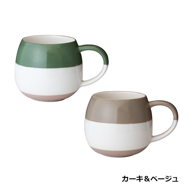 食器セット 陶器 マグカップ 2個セット Good Feeling ペアマグ 340ml