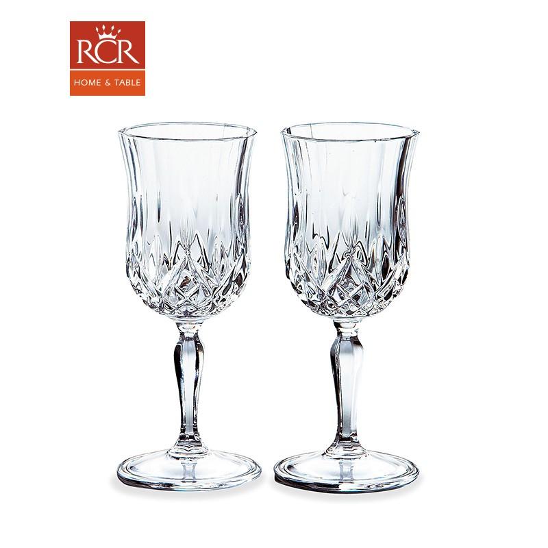 ガラス食器 ブランドのギフト オペラ クリスタル 素晴らしい価格 ワイングラスペア RCR LX-7980W 120ml