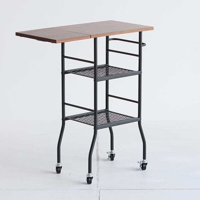 公式の キッチンワゴン キャスター付きワゴン 木製 北欧 ウォールナット 最大幅60 おしゃれ ワゴンラック スリム キッチンラック ポットワゴン デスクワゴン 海外正規品 Blog Lonolife Com