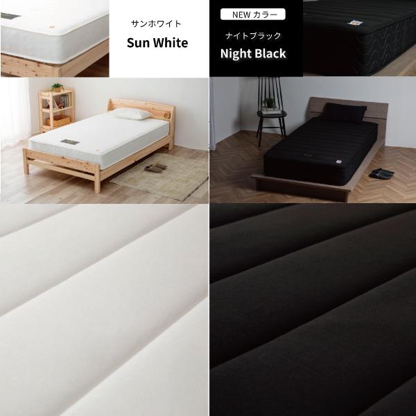 ハイグレード2ポケットコイルマットレス シングルブラック