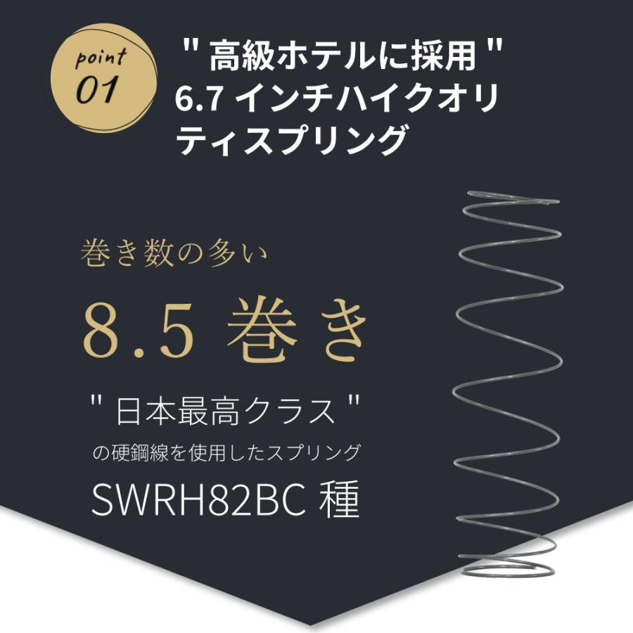 ポケットコイルマットレス シングル 咲夜レアルマットレス タイプ：ジャスト シングルサイズ レギュラータイプ 国産 マットレス ポケットマットレス 日本製ス |  | 06