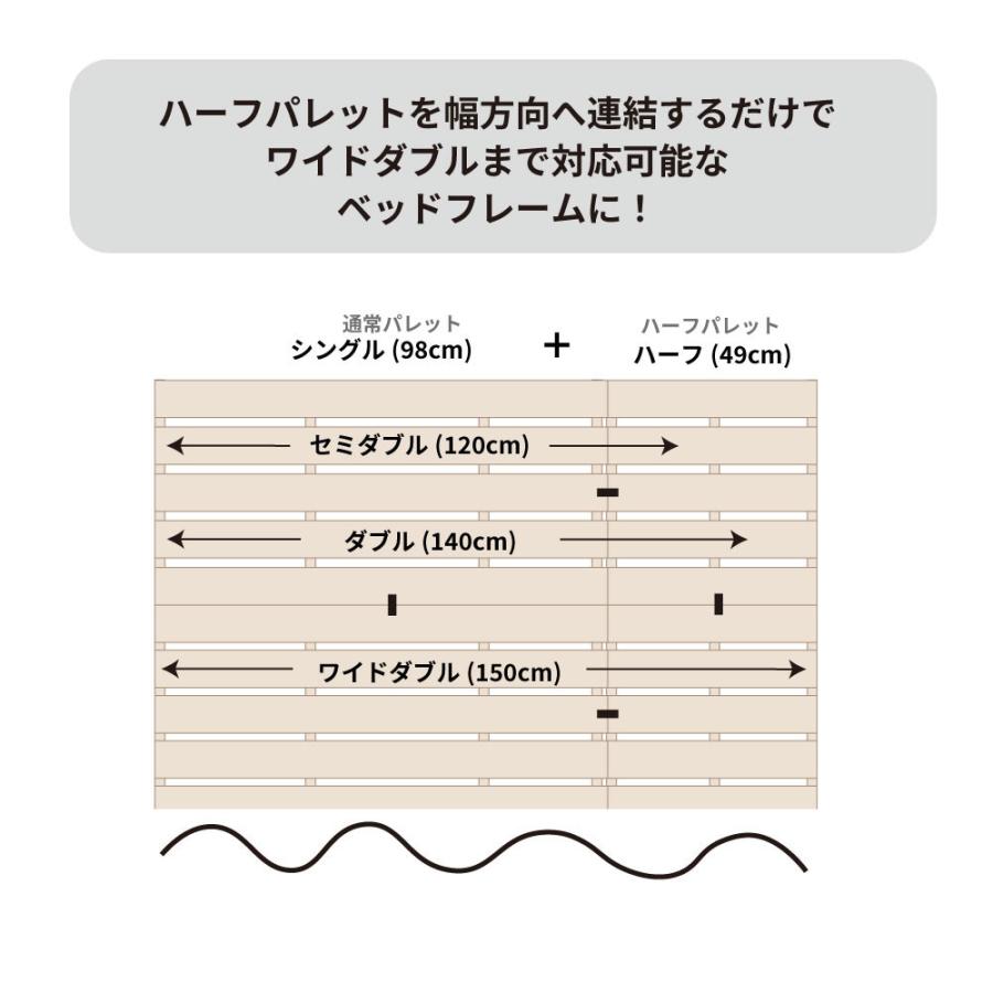 檜パレットベッド 繊細すのこ シングルサイズ パレット4枚セット 檜パレット パレットベッド すのこ 国産 檜ベッド 日本製 ヒノキベッド ひのきベッド |  | 04