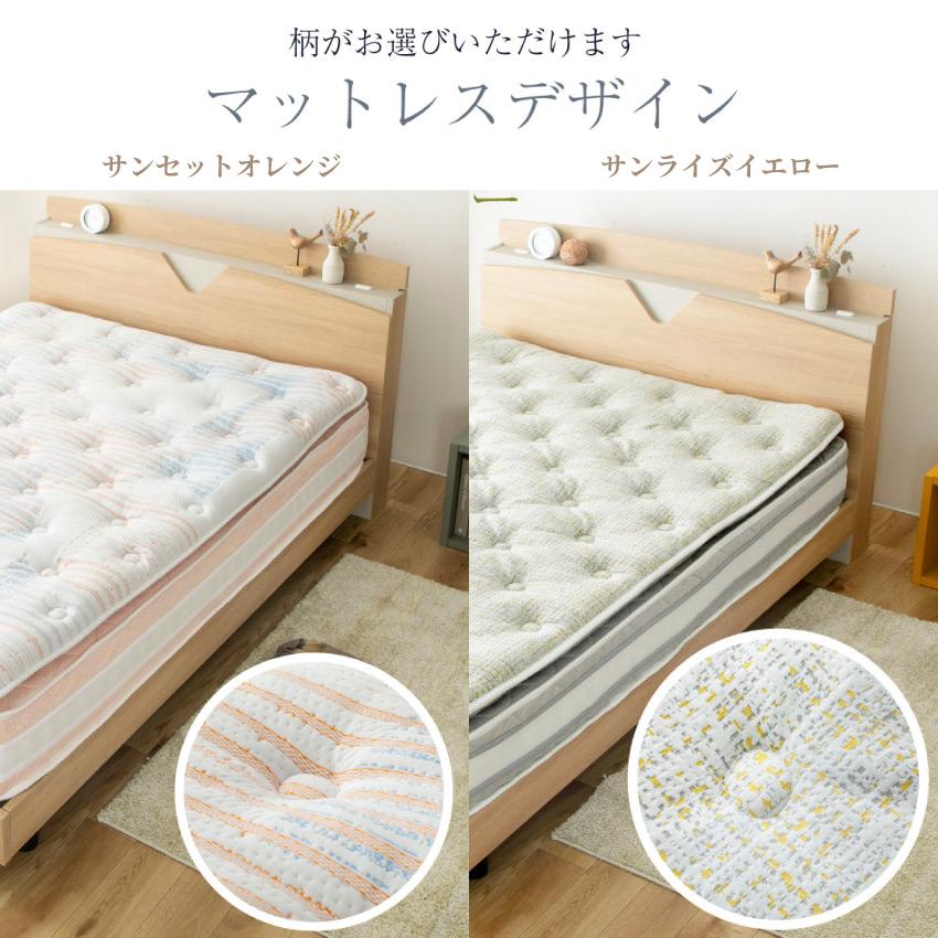 ポケットコイルマットレス 咲夜NoWay! サイズ：ダブル × 柔らかさ