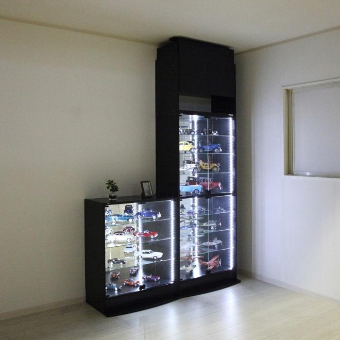 コレクションラック専用 LEDモジュールセット ロータイプ用 【のぞき】 フィギュアケース用 コレクションボード用