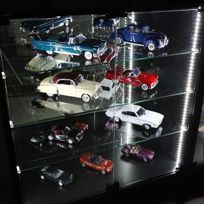 コレクションラック本体 コレクションラックワイド 引き戸ハイタイプ 奥行39cm本体 コレクションケース ガラス フィギュアケース 深型_5