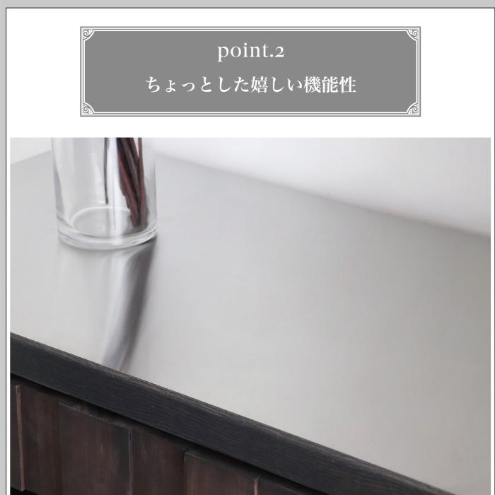 キッチンカウンター RESE レセ 80カウンター ダスト レンジ台 レンジボード