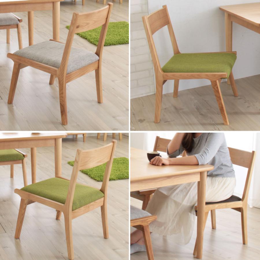 ダイニングテーブルセット Lieto2seat ダイニングセット 2人掛け 75cm×75cm 正方形 テーブル高 64cm 低め 天然木 3点セット ダイニングテーブルセット_10